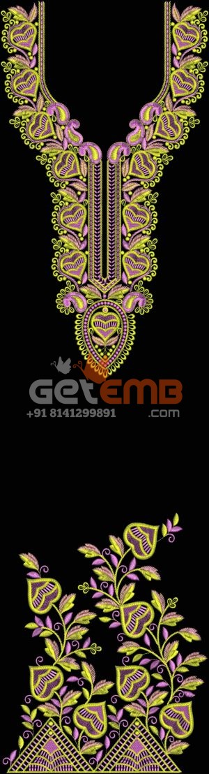 dresss embroidery design