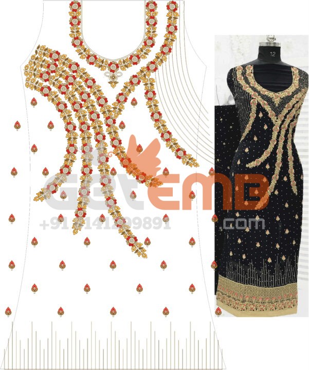 embroidery designs for dress